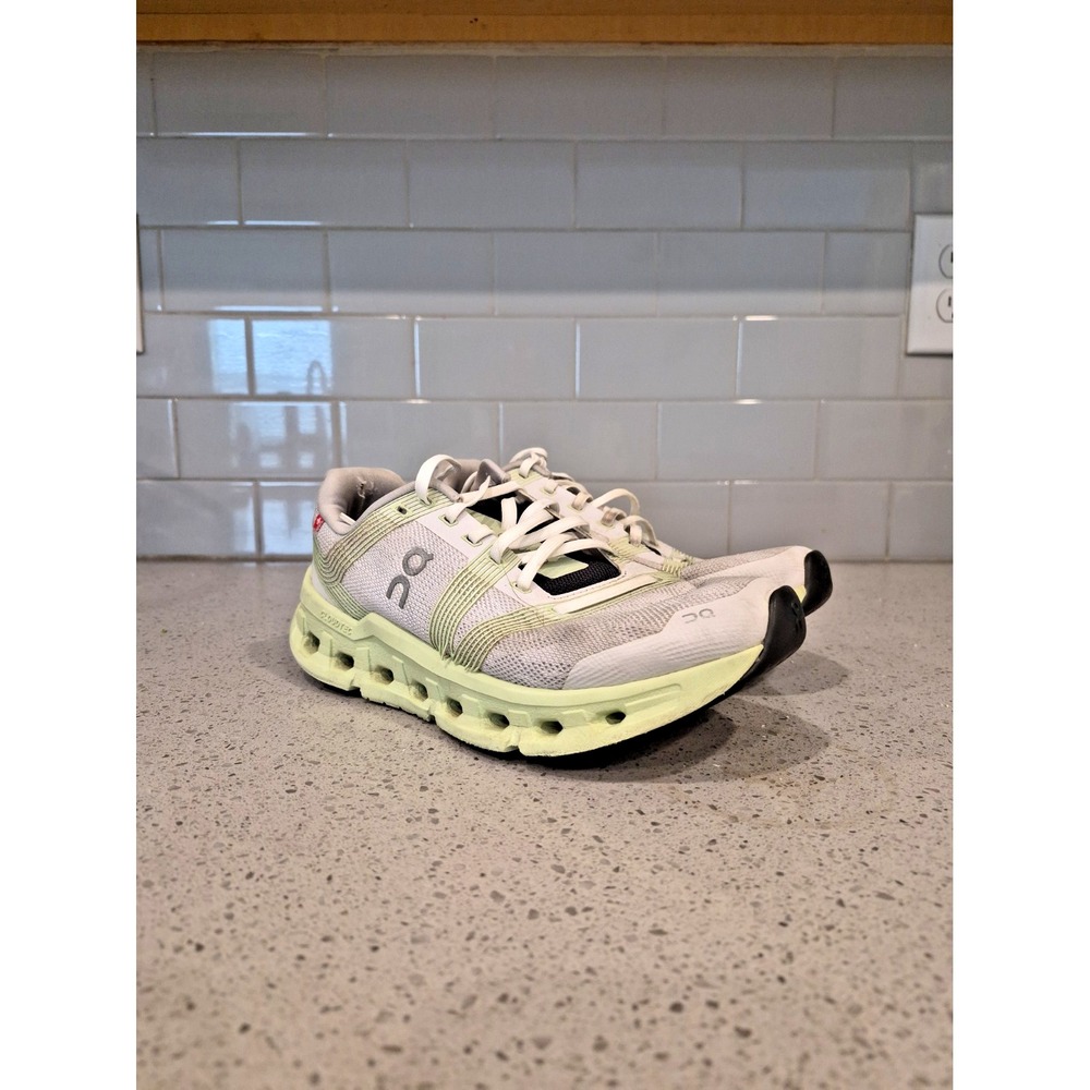 On Cloudgo Women's Size 7 US White Meadow Athletic Running Sneakers Shoes